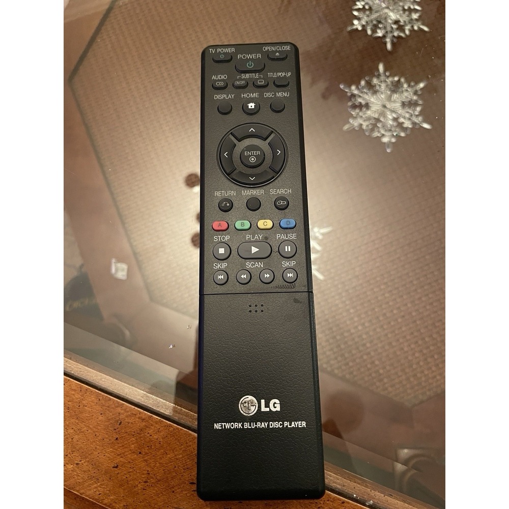 LG AKB68183601 Remote Control For Network Blu-Ray Disc Player Tested